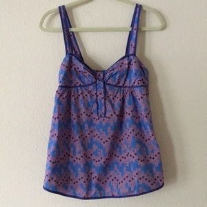UO Kimchi Blue Blue Geo Print Tank